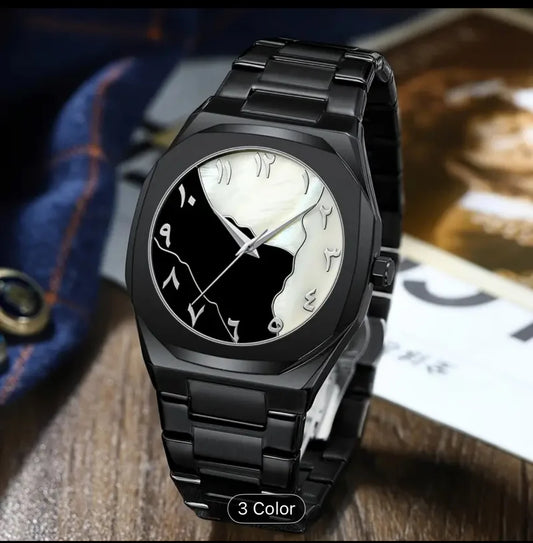ARABIC AURA WATCH (Stainless steel Edition )