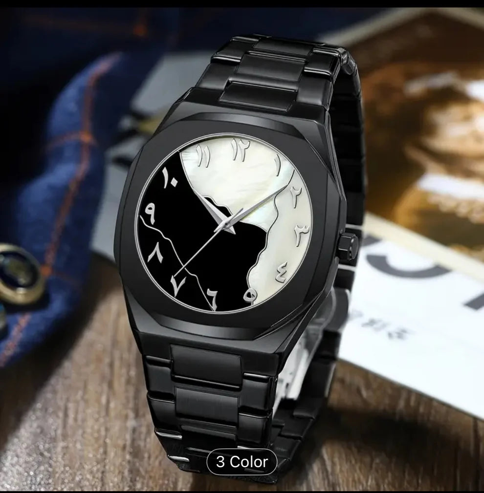 ARABIC AURA WATCH (Stainless steel Edition )